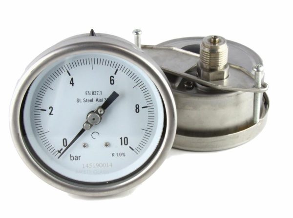 Manometri ATEX in acciaio Inox: sicurezza e resistenza per ambienti a rischio